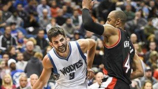 121-113. Martin y Rubio dirigen el triunfo de los Timberwolves