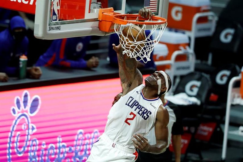 125-98. George y Leonard lideran el juego del equipo de Clippers, sin Ibaka