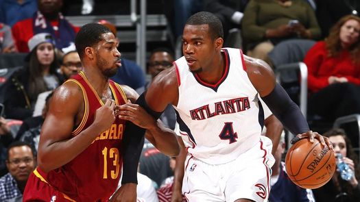 109-101. Millsap afianza líderes a los Hawks; Cavaliers juegan sin James