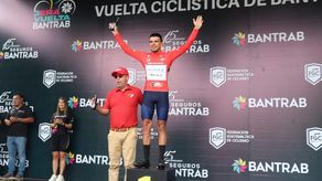 Archibold se corona como ganador de las metas volantes en la tercera edición de la vuelta BANTRAB 2024.&nbsp;