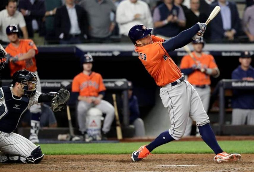 0-7. Springer pega grand slam en la victoria de los Astros