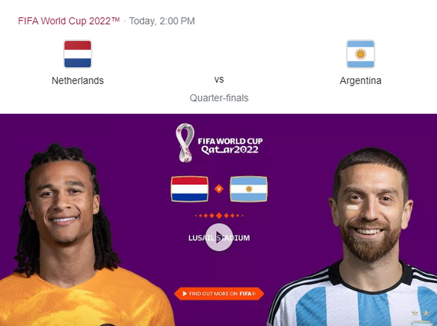 EN DIRECTO: PAÍSES BAJOS VS ARGENTINA