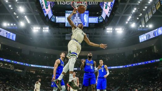 106-104. Antetokounmpo y los Bucks superan a los líderes Timberwolves