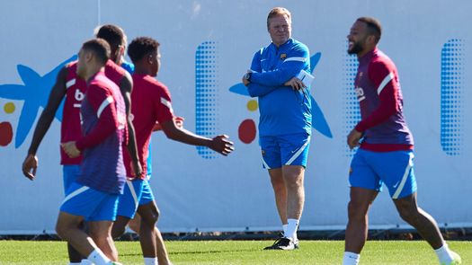 Koeman completa la convocatoria con Iñaki Peña, Balde y Gavi Koeman completa la convocatoria con Iñaki Peña, Balde y Gavi