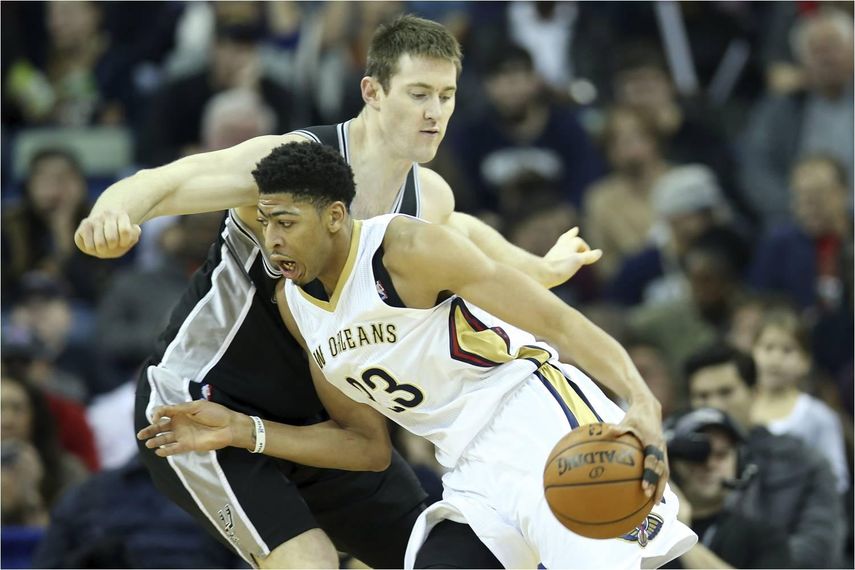 97-90. Davis y los Pelicans vuelven a derrotar a los Spurs