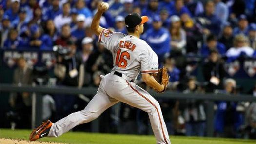 2-1. Chen conduce el triunfo de los Orioles