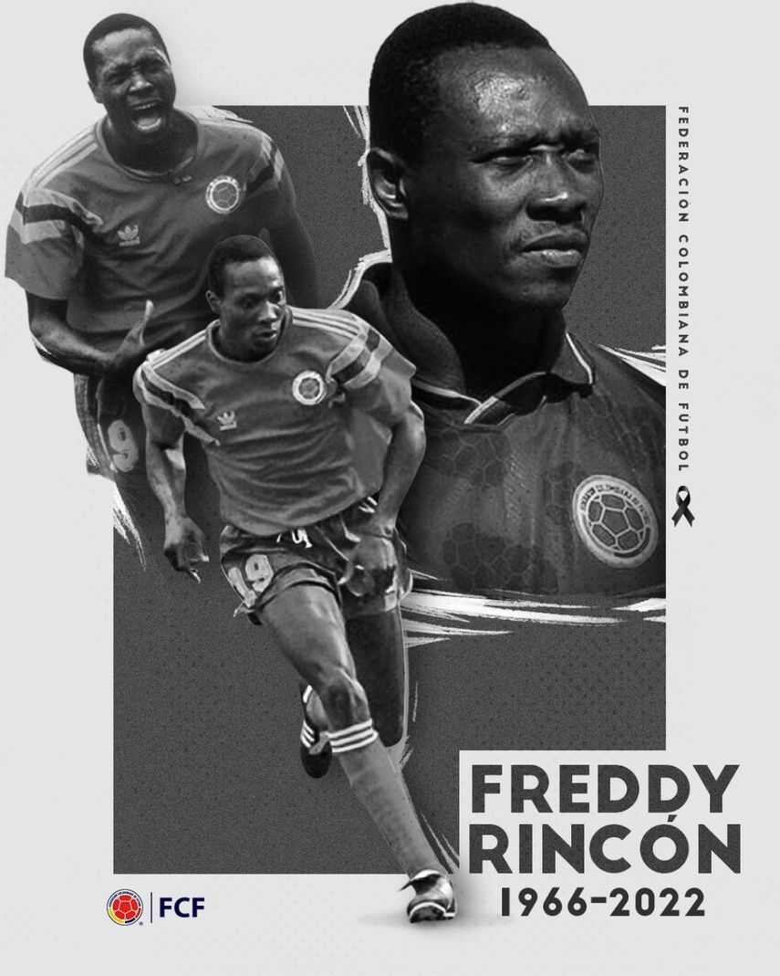 Freddy Rincón es un símbolo de la Selección Colombia.&nbsp;