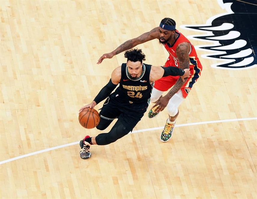 115-110. Ante los Pelicans, Brooks y Valanciunas aseguran a los Grizzlies el torneo play-in del Oeste