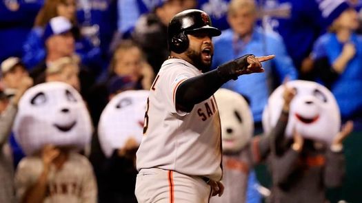 Sandoval brilla con una nueva marca y fue el héroe latino en la Serie Mundial