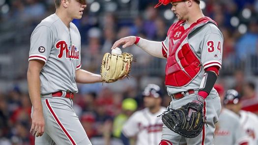 6-5. Ante los Gigantes, Andrew Knapp impulsa el sencillo que garantiza la remontada de los Filis