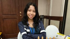 Ashley Castillo, 15 años, es la primer tablero de la selección nacional mayor de Panamá.