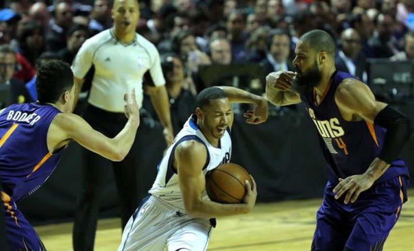 108-113. Los Mavericks vencen a los Suns en Ciudad de México y dejan el fondo del Oeste
