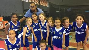 Panamá B y Judío Panameño triunfan en seminales del Mini Baloncesto