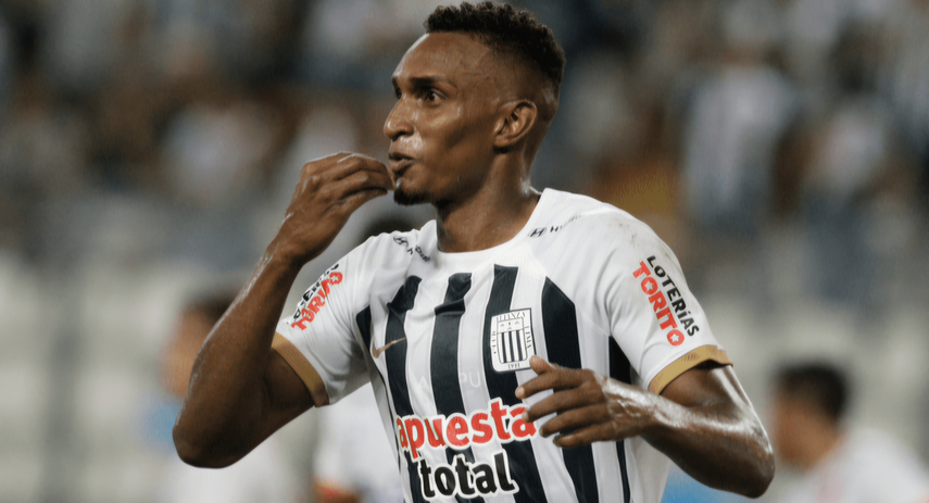 Ramos con la piel de Alianza Lima.&nbsp;