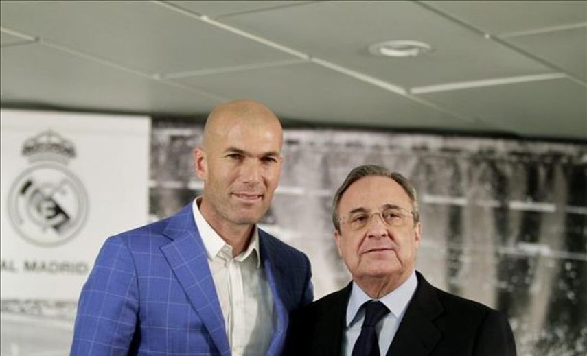 Florentino Pérez: Mucha gente hace un paralelismo entre Di Stéfano y Zidane