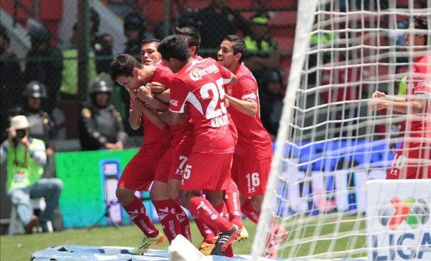 El Toluca derrota al Atlante y el Atlas supera al Zacatecas en la Copa MX