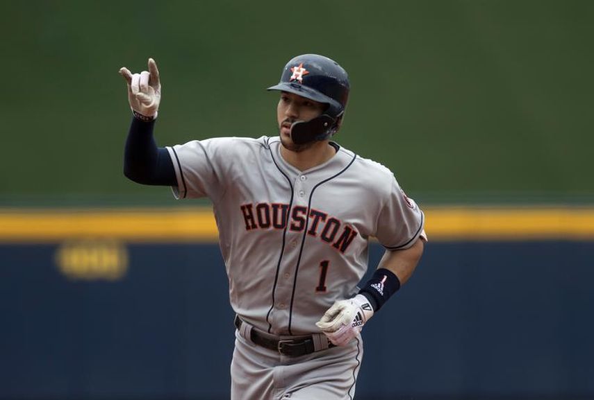 6-5. Correa y Tucker jonronean en la victoria de los Astros sobre los Vigilantes