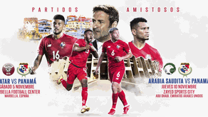 Selección de Panamá jugará amistosos ante Catar y Arabia Saudita