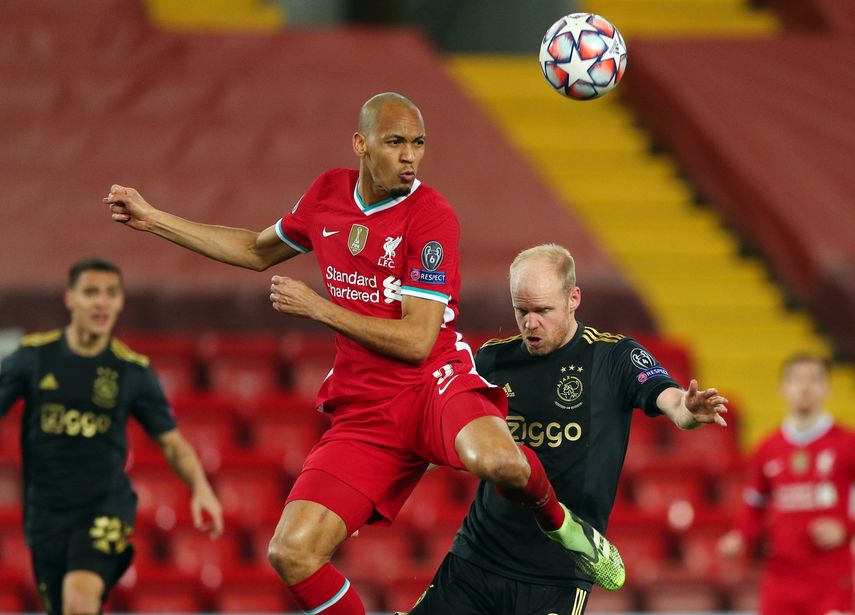 Fabinho amplía su contrato con el Liverpool hasta 2026