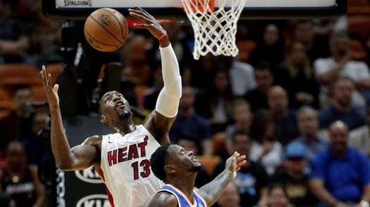 111-106. Adebayo no hace sentir la ausencia de Butler y Heat ganan a Celtics