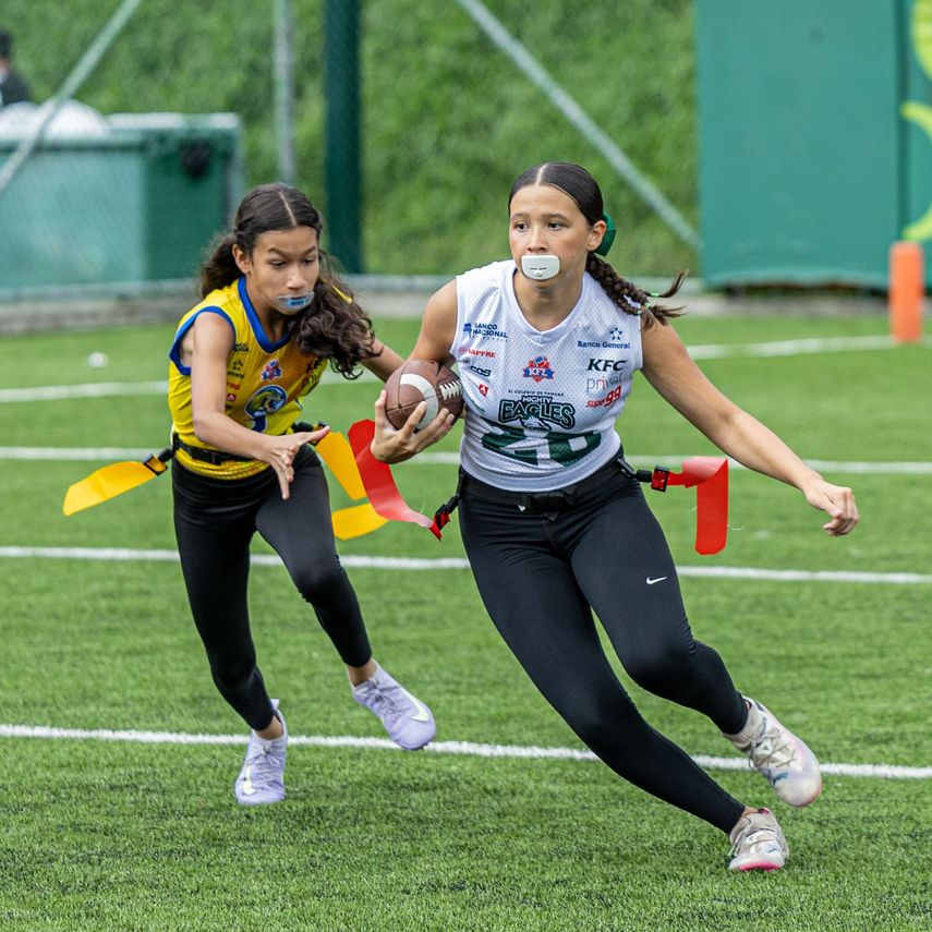 La cuarta jornada de la KFL Flag Football Mini está programada para disputarse para el sábado 24 de mayo.&nbsp;