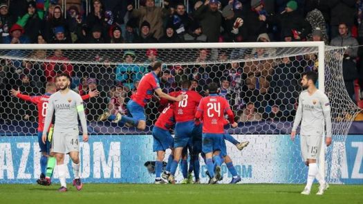 2-1. El Plzen agudiza la crisis del Roma y se mete en la Liga Europa