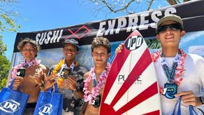 Torneo de surf expuso el talento de competidores jóvenes.&nbsp;