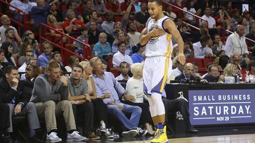 97-114. Curry supera la marca de Allen y logra 40 puntos ante los Heat