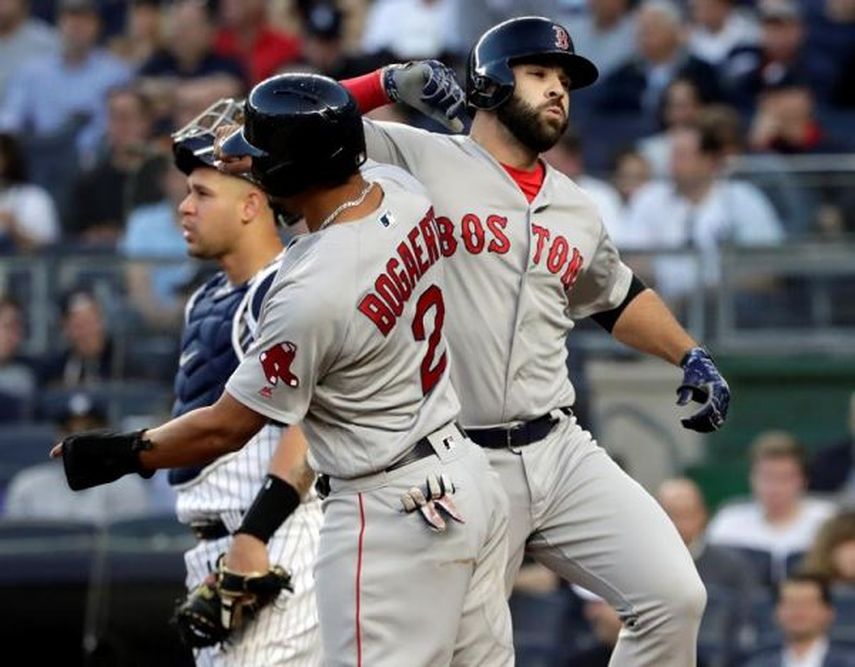 1-2. El arubeño Bogaerts decide con un jonrón el triunfo de Medias Rojas