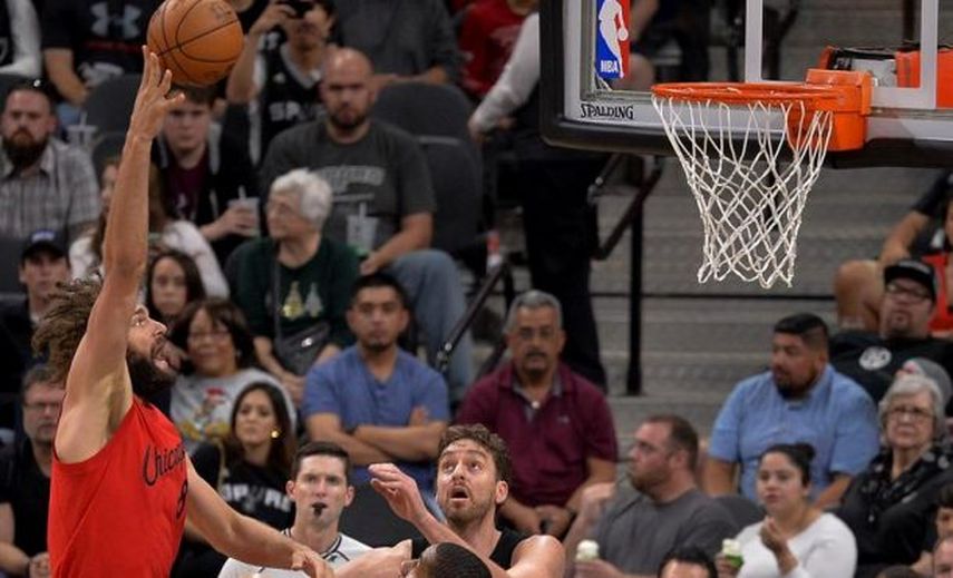 119-100. Aldridge y Leonard brillan en triunfo de Spurs; Gasol, 12 puntos