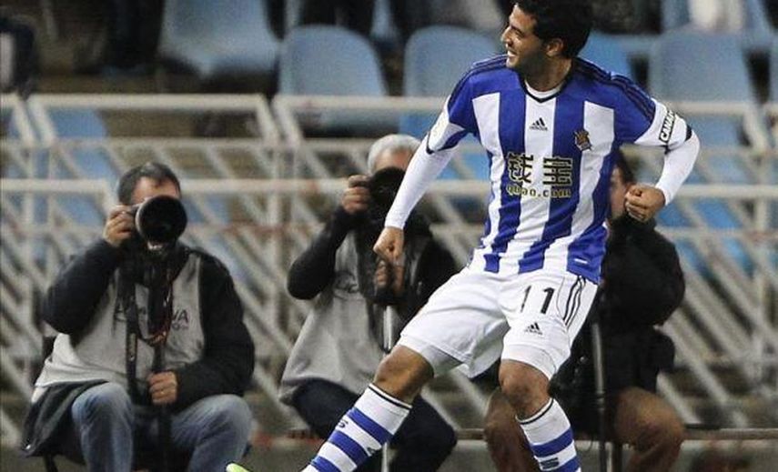 El mexicano Vela, elegido mejor jugador de Primera de noviembre
