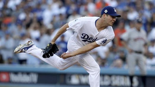 8-0. Hill y los Dodgers amplían racha victoriosa a cinco juegos
