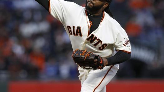 5-3. El dominicano Johnny Cueto domina con su serpentina a los Gigantes