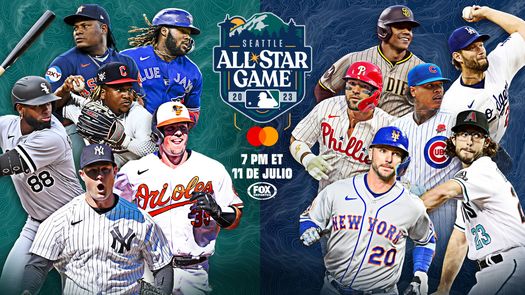 MLB: Definidos los rosters para el Juego de Estrellas