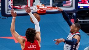 121-100. Westbrook logra su vigésimo quinto triple-doble y ganan los Wizards