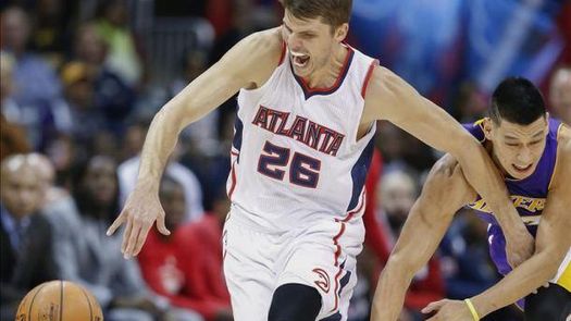 92-99. Korver encabezó la victoria de los Hawks ante los Rockets