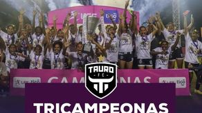 Tauro FC, tricampeón de la LFF.&nbsp;