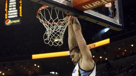 101-102. Gasol salvó el séptimo triunfo consecutivo de los Grizzlies