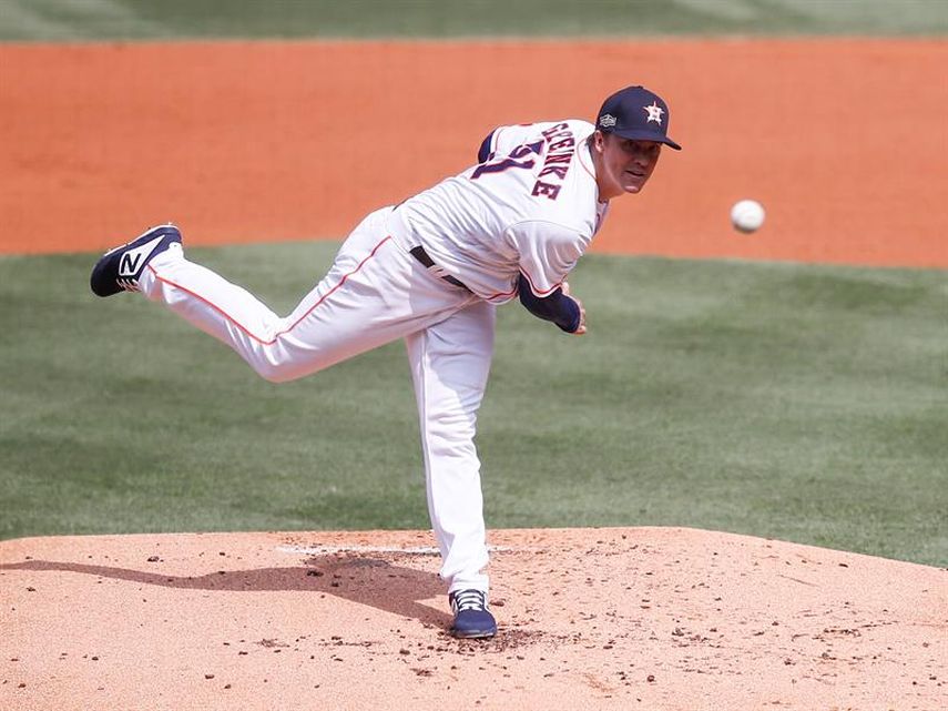 1-0. Jones remolca la carrera definitiva y Greinke guía la victoria de los Astros sobre los Marineros