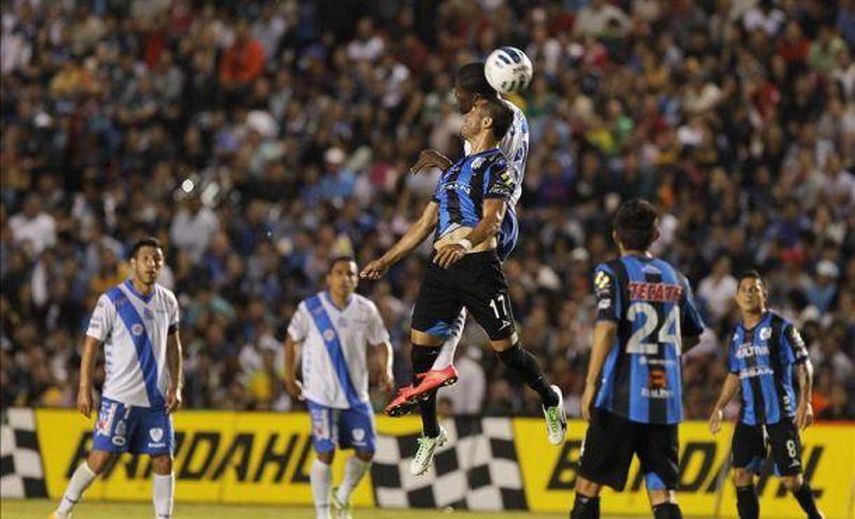 Querétaro y Puebla empata a un tanto en la presentación de Ronaldinho