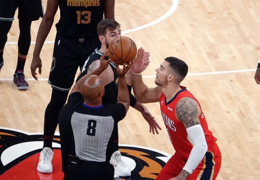 115-110. Ante los Pelicans, Brooks y Valanciunas aseguran a los Grizzlies el torneo play-in del Oeste