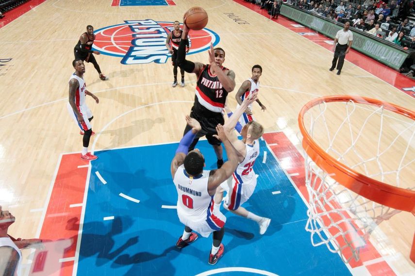 86-98. Aldridge y los Trail Blazers tampoco dejaron ganar a los Pistons