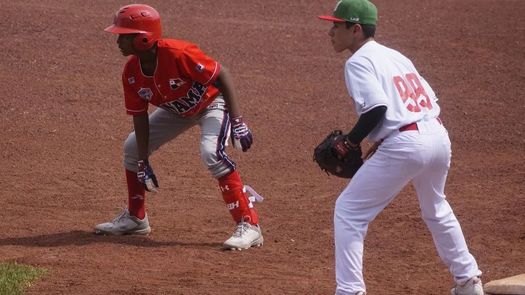 El encuentro entre Panamá y México correspondiente al Premundial Sub-12 se jugó la tarde de este viernes. Foto: Cortesía/WBSC Américas