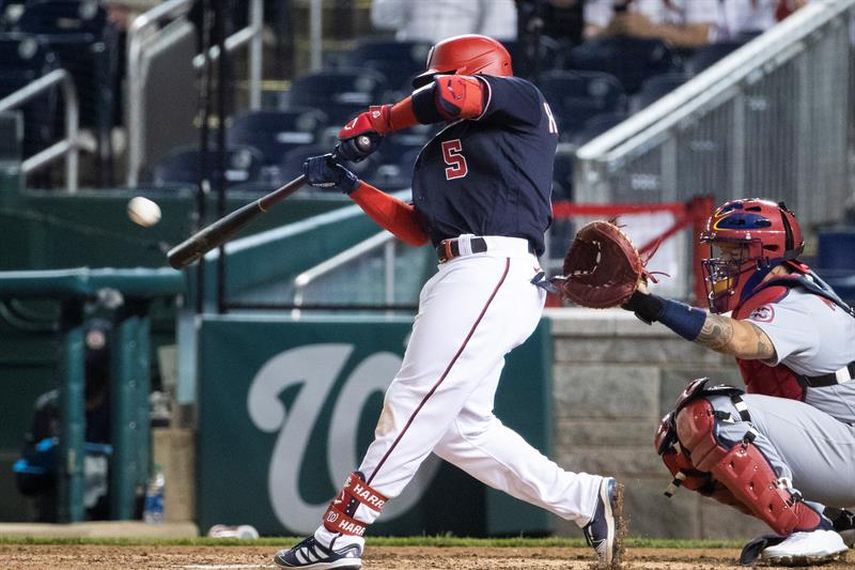 11-4. Harrison y los Nacionales castigan con jonrones a los Yanquis