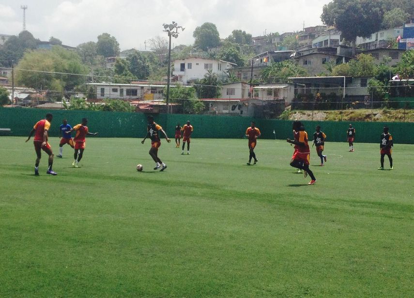 El Árabe Unido se prepara con miras al partido de ida de semifinales ante Río Abajo FC