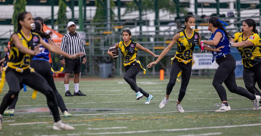 Se jugó la cuarta fecha de la categoría Varsity Flag femenino de la KFL.&nbsp;