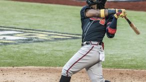 El venezolano Ronald Acuña Jr. impresiona con el poder de su bate