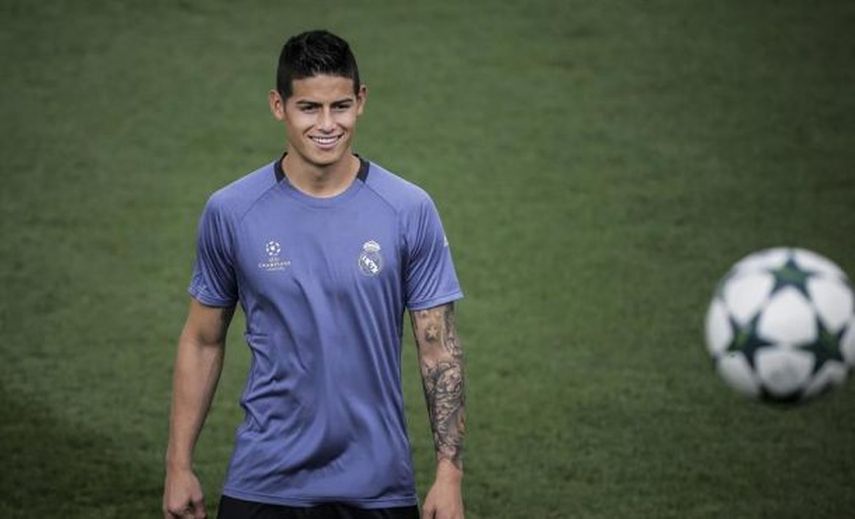 Zidane da la primera titularidad a James y deja en el banquillo a Morata