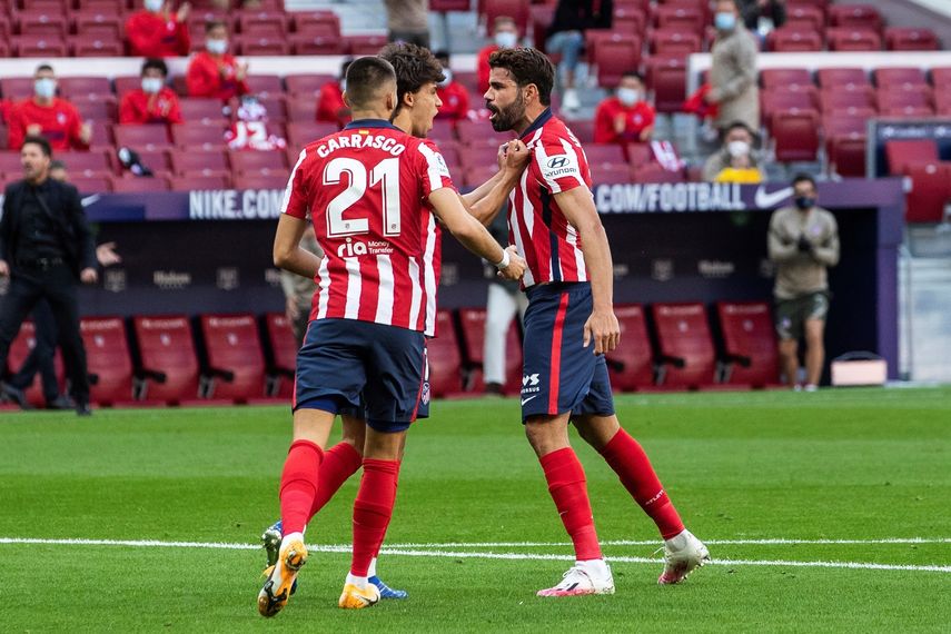 papel silencio secundario Diego Costa adelanta al Atlético, que falló un penalti, ante el Granada  (1-0)