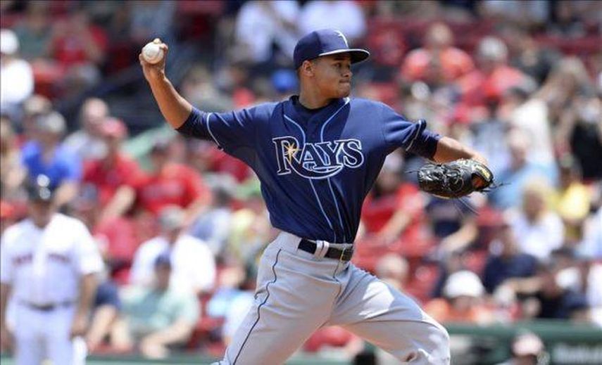 2-0. Archer y Beckham se combinan y dan triunfo a los Rays